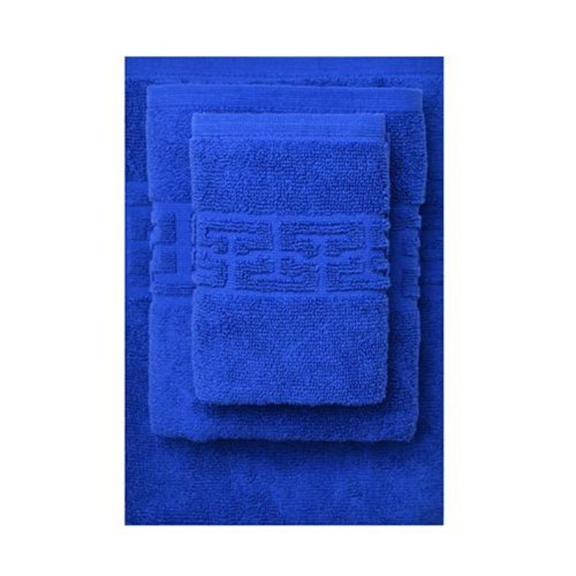 Set 3 prosoape – 1 mic, 1 mediu, 1 mare, bumbac 100%, 500 g/mp, model Greek | 0601PK