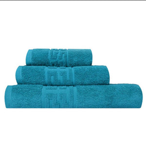 Set 3 prosoape – 1 mic, 1 mediu, 1 mare, bumbac 100%, 500 g/mp, model Greek | 0608-PK