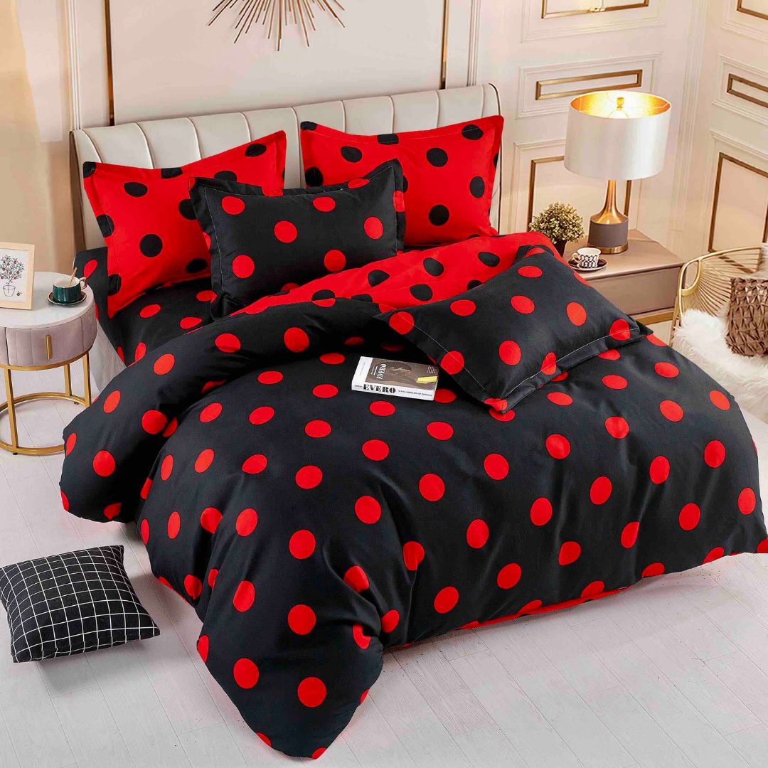 Lenjerie de pat bumbac finet - 6 Piese | 0011-J