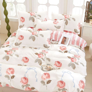 Lenjerie de pat bumbac finet - 6 piese | 0297-S