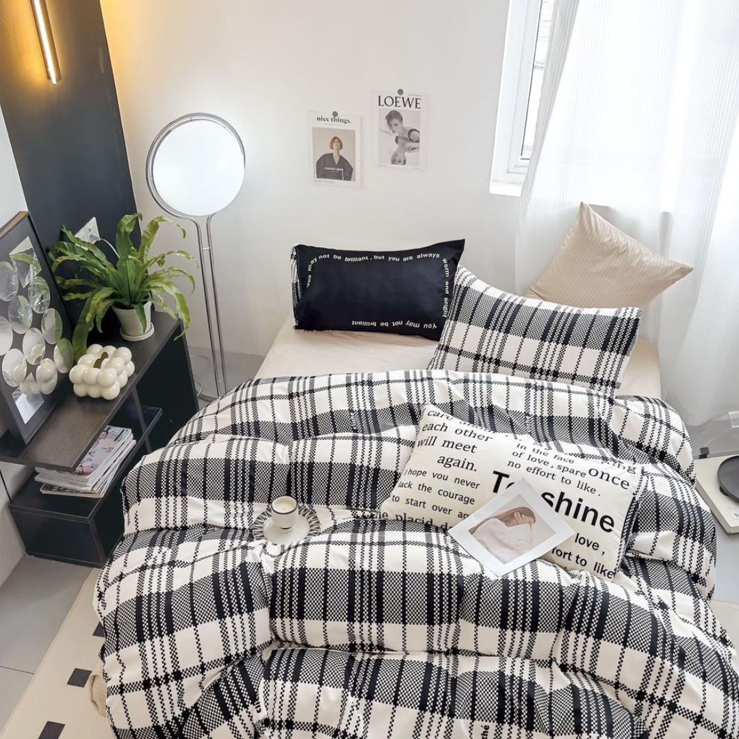 Lenjerie de pat bumbac finet - 6 piese | 0322-S