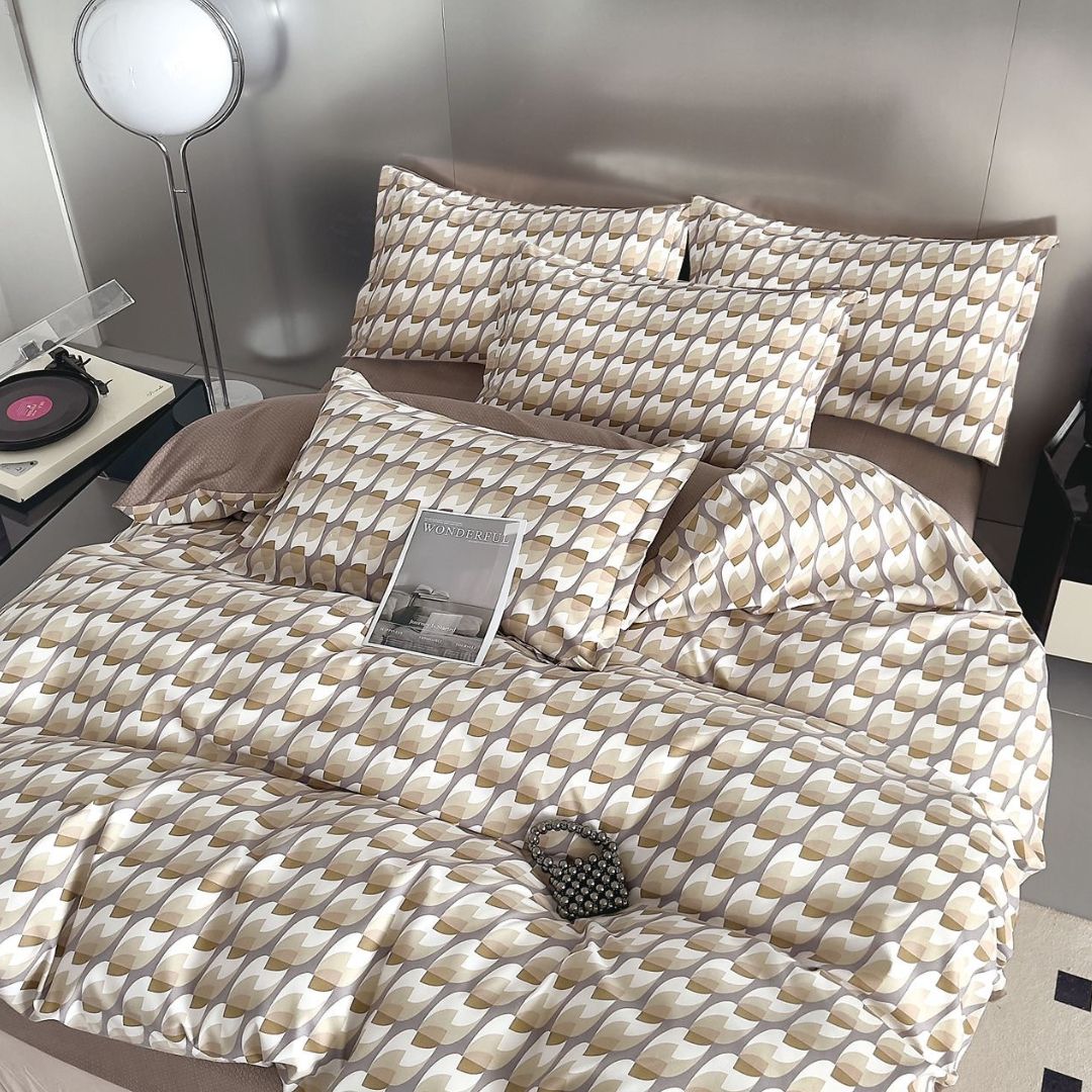 Lenjerie de pat bumbac finet - 6 piese | 0326-S