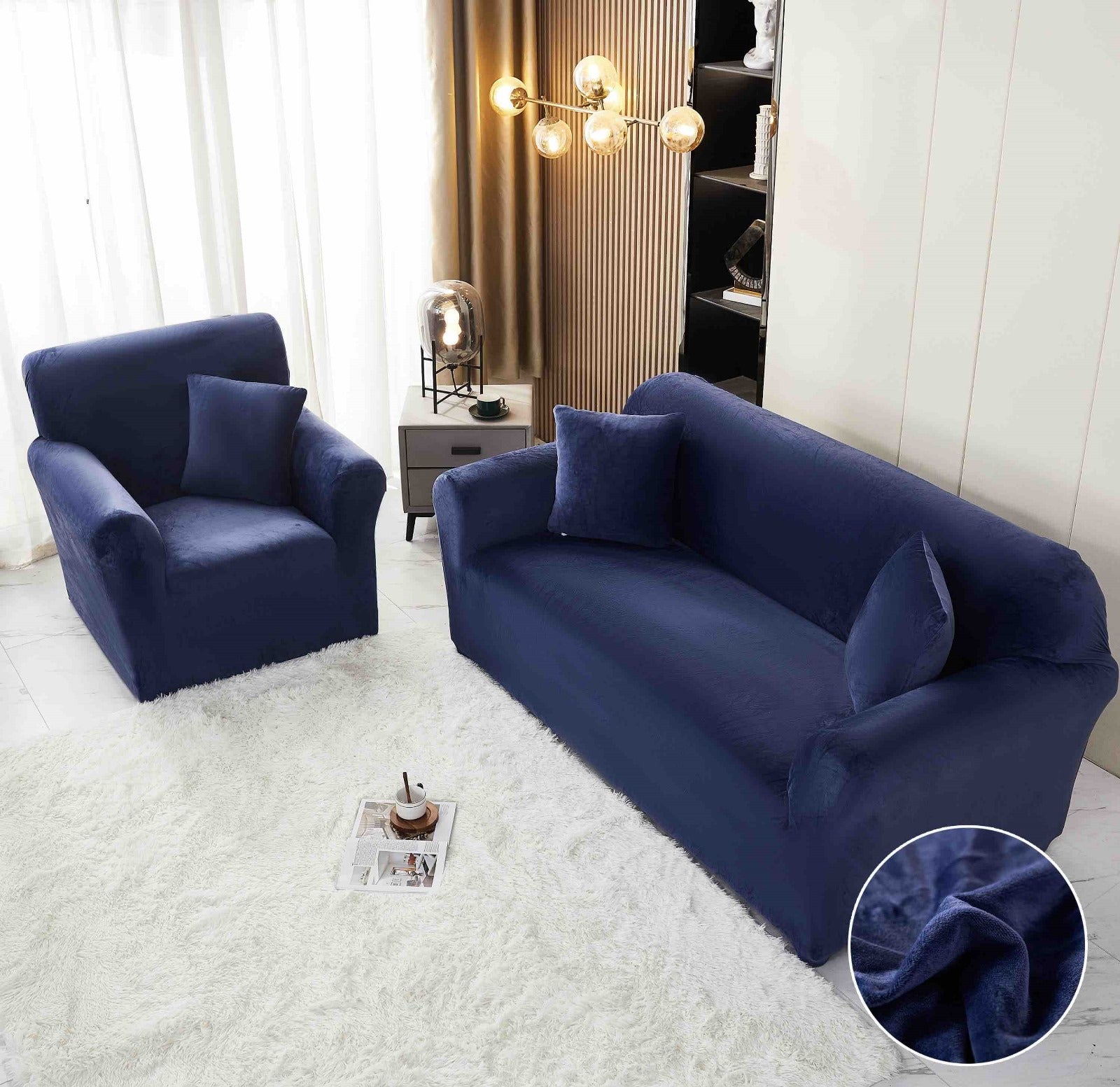 Husa Canapea din Catifea – Eleganta si Protectie pentru Casa Ta | COD 1080-J
