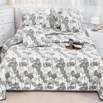 Cuvertura din bumbac cu In 5 piese – eleganta naturala pentru dormitorul tau | COD 0010-CM