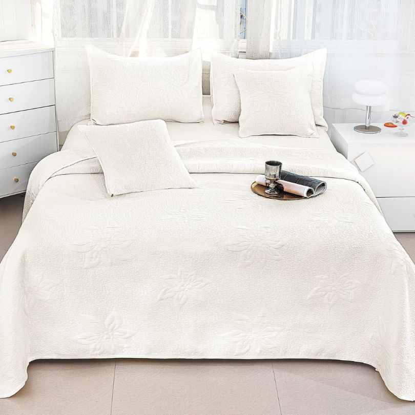 Cuvertura din bumbac cu In 5 piese – eleganta naturala pentru dormitorul tau | COD 0016-CM