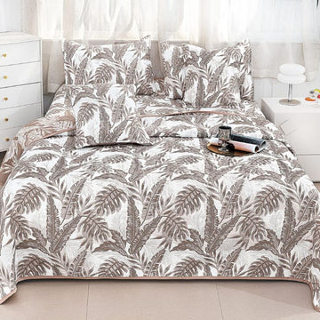 Cuvertura din bumbac cu In 5 piese – eleganta naturala pentru dormitorul tau | COD 0021-CM