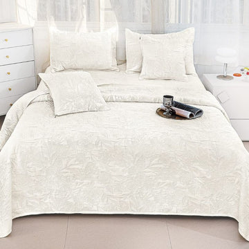 Cuvertura din bumbac cu In 5 piese – eleganta naturala pentru dormitorul tau | COD 0022-CM