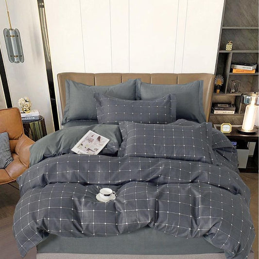 Lenjerie de pat bumbac finet – 6 piese | Eleganta si Confort la Tine Acasa | COD 1162 - S