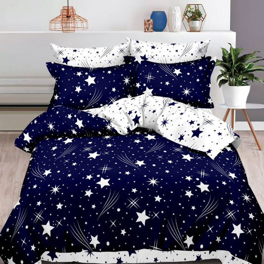 Lenjerie de pat bumbac finet cu elastic – 6 piese: Confort si stil pentru un somn odihnitor  | COD 0401-S