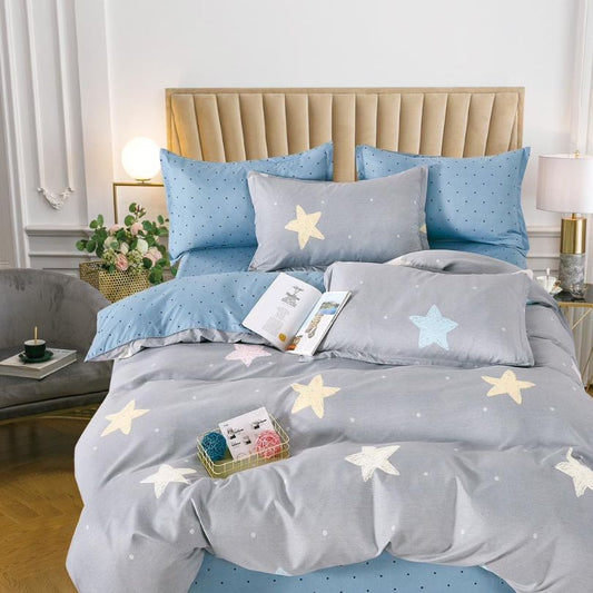 Lenjerie de pat bumbac finet – 6 piese | Eleganta si Confort la Tine Acasa | COD 1168 - S