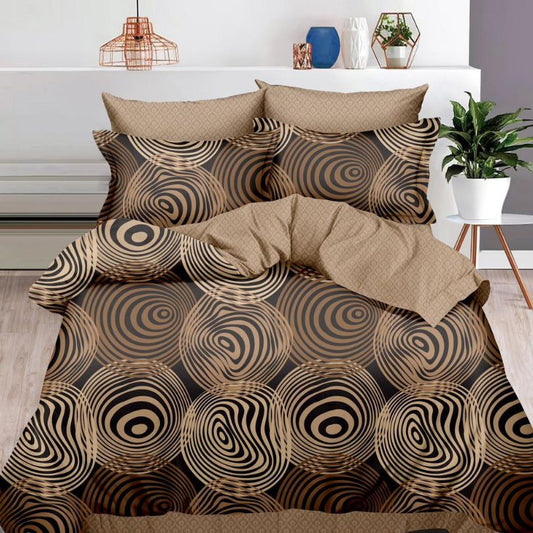 Lenjerie de pat bumbac finet cu elastic – 6 piese: Confort si stil pentru un somn odihnitor  | COD 0417-S