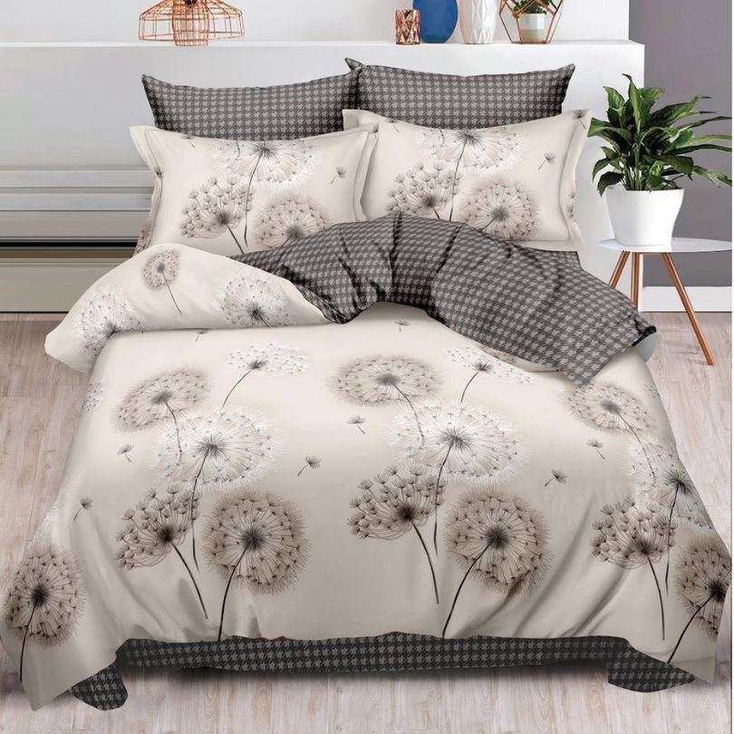 Lenjerie de pat bumbac finet – 6 piese | Eleganta si Confort la Tine Acasa | COD 1152 - S