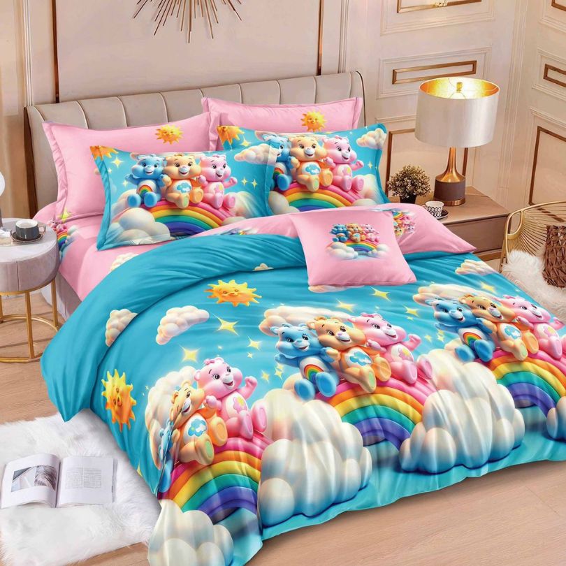 Lenjerie de pat bumbac finet – 6 piese | Eleganta si Confort la Tine Acasa | COD 1184 - S