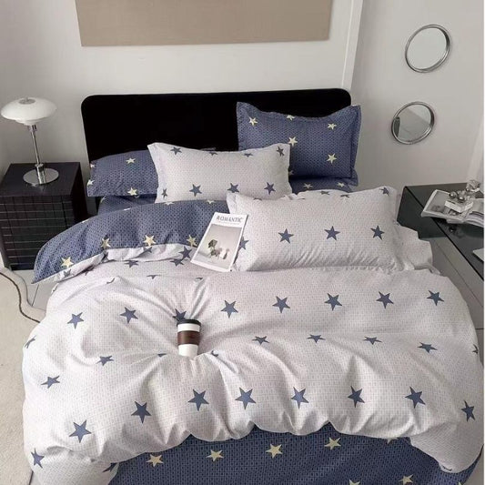 Lenjerie de pat bumbac finet – 6 piese | Eleganta si Confort la Tine Acasa | COD 1197 - S