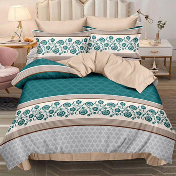 Lenjerie de pat bumbac finet – 6 piese | Eleganta si Confort la Tine Acasa | COD 1154 - S