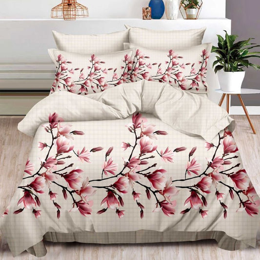 Lenjerie de pat bumbac finet cu elastic – 6 piese: Confort si stil pentru un somn odihnitor  | COD 0441-S