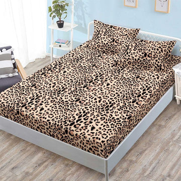 Husa de Pat din Bumbac Finet – Set 3 Piese pentru Confort si Eleganta | COD 1144-S