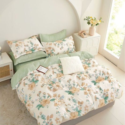 Lenjerie de pat bumbac finet – 6 piese | Eleganta si Confort la Tine Acasa | COD 1158 - S