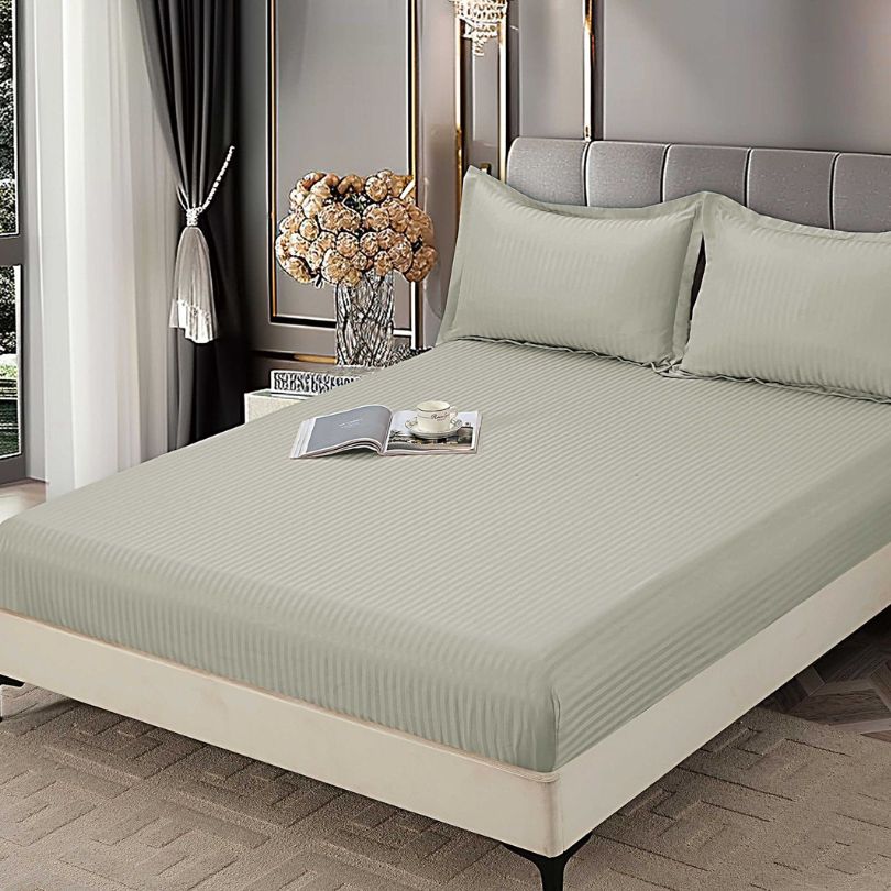 Husa de pat Damasc – Set 3 piese premium, rezistent si elegant | COD 1582-S