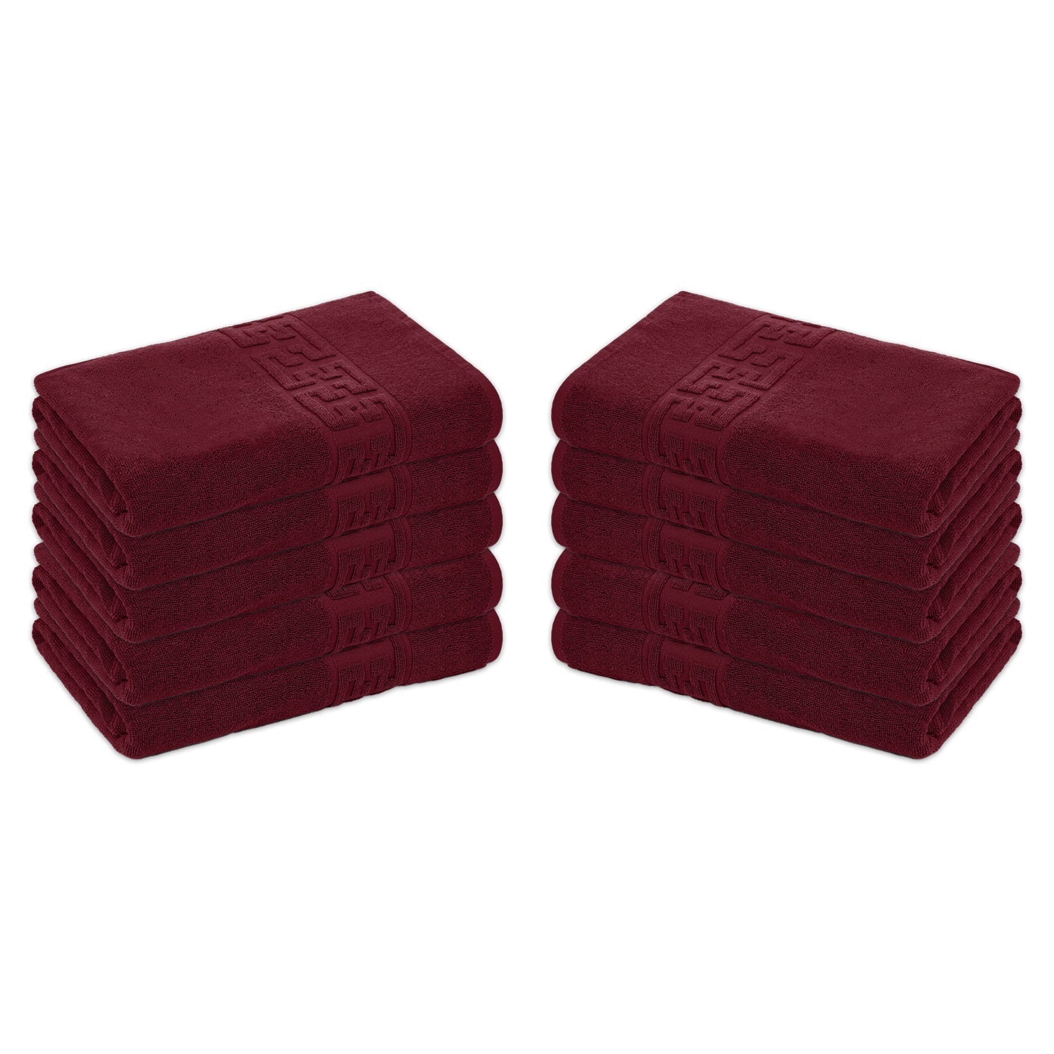 Set 10 Prosoape, Bumbac 100% Greek Border