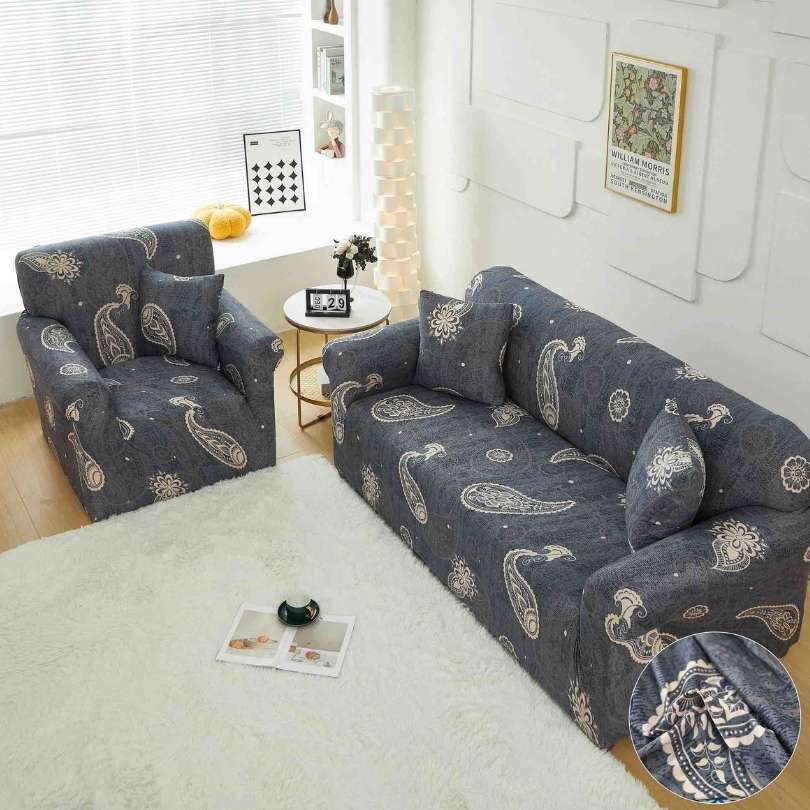 Husa Canapea 2 Locuri - Protectie Eleganta si Confort Sporit pentru Casa Ta | COD 1338-J