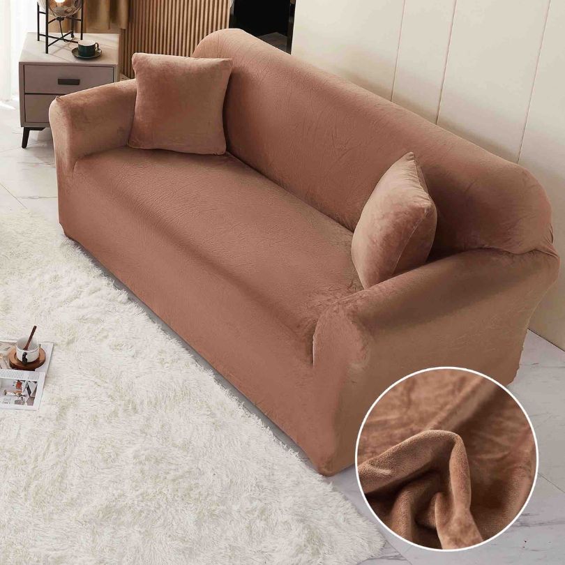 Husa Canapea 2 locuri din Catifea – Eleganta si Protectie pentru Casa Ta | COD 1686-J