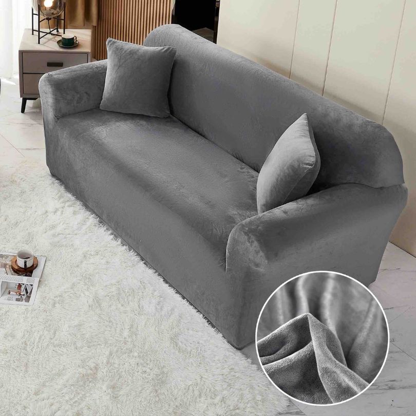 Husa Canapea 2 locuri din Catifea – Eleganta si Protectie pentru Casa Ta | COD 1687-J