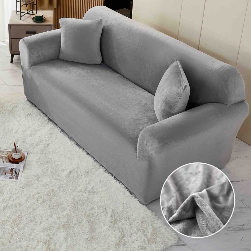 Husa Canapea 2 locuri din Catifea – Eleganta si Protectie pentru Casa Ta | COD 1688-J