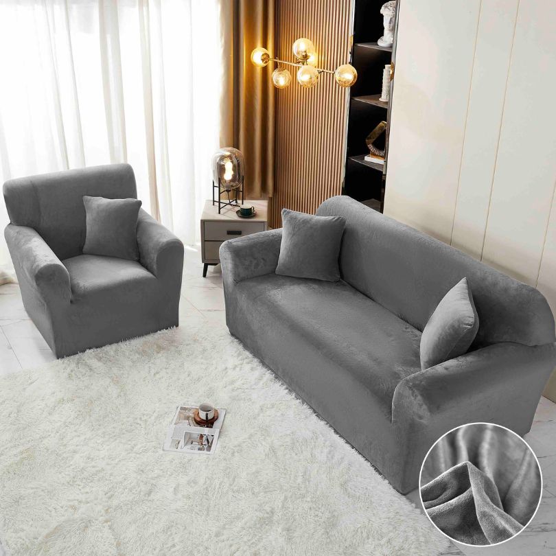 Husa Canapea 3 locuri din Catifea – Eleganta si Protectie pentru Casa Ta | COD 1700-J