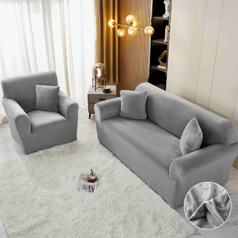 Husa Canapea 3 locuri din Catifea – Eleganta si Protectie pentru Casa Ta | COD 1701-J