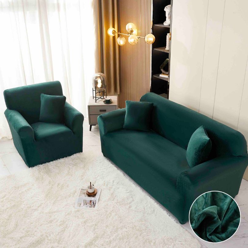 Husa Canapea 3 locuri din Catifea – Eleganta si Protectie pentru Casa Ta | COD 1702-J