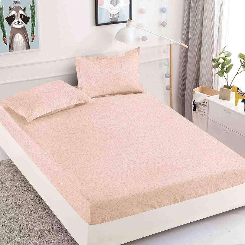 Husa de Pat din Bumbac Finet – Set 3 Piese pentru Confort si Eleganta | COD 1584-J