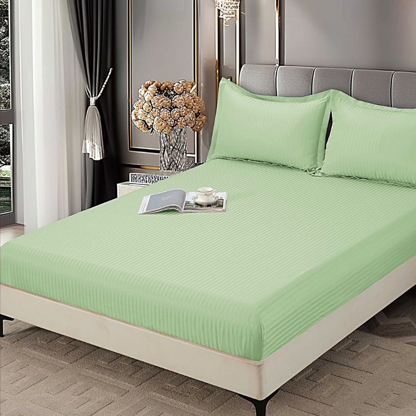 Husa de pat Damasc – Set 3 piese premium, rezistent si elegant | COD 1583-S