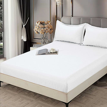 Husa de pat Damasc – Set 3 piese premium, rezistent si elegant | COD 1584-S