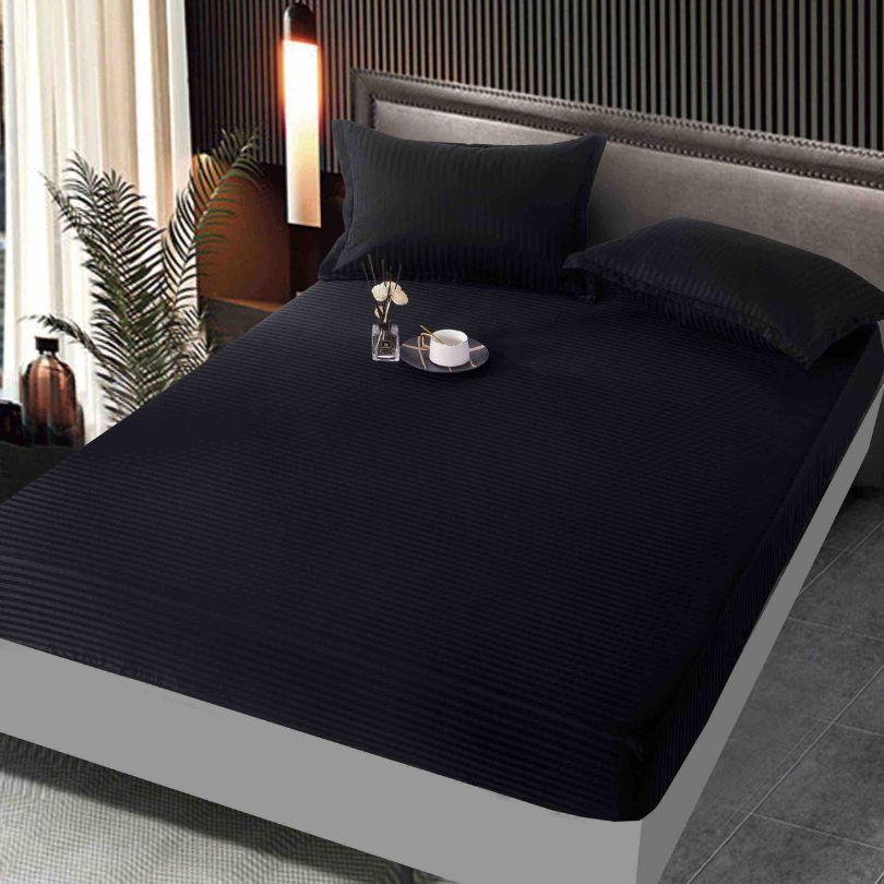 Husa de pat damasc, 3 piese, eleganta si rafinament, confort premium |  2452-J