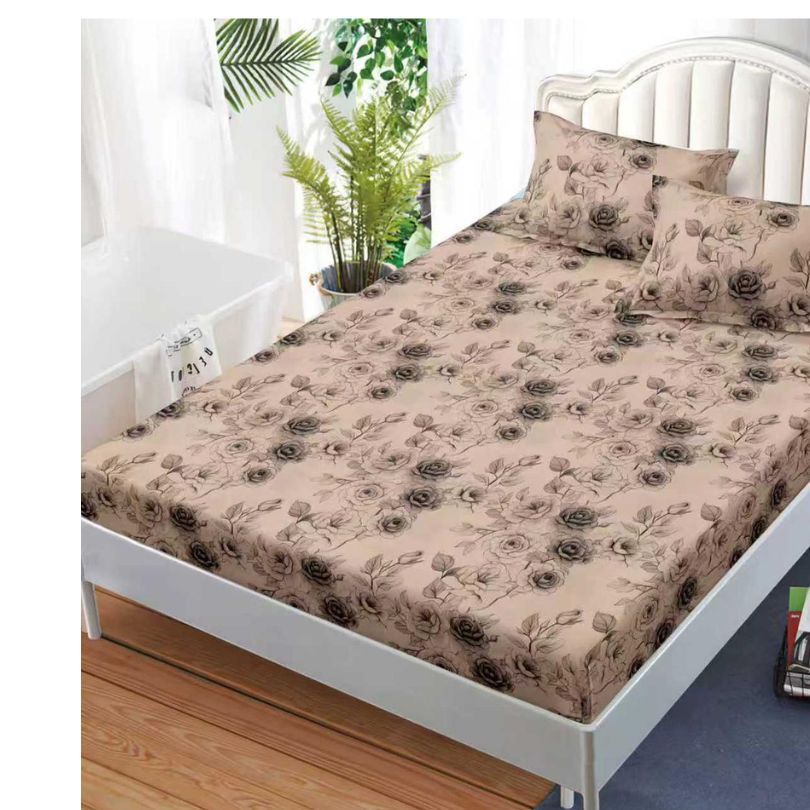Husa de pat satinata, 3 piese, 160x200cm ultra fina și eleganta | 2595-S