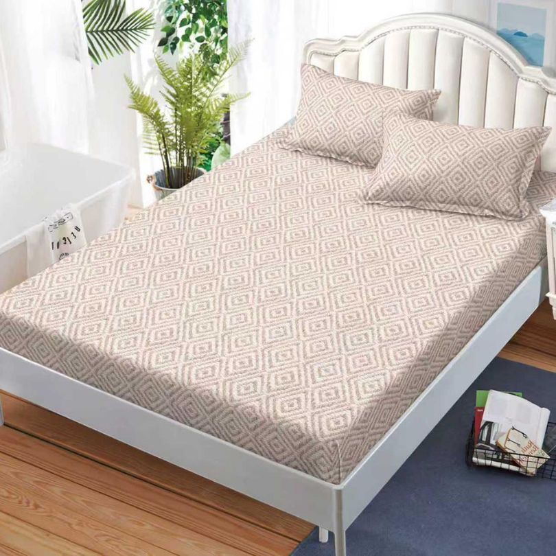 Husa de pat satinata, 3 piese, 160x200cm ultra fina și eleganta | 2622-S