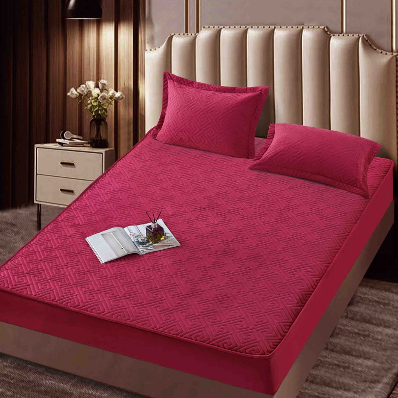 Husa de pat topper catifea – Set complet 3 piese, confort si eleganta pentru patul tau 160X200cm | COD 1536-J