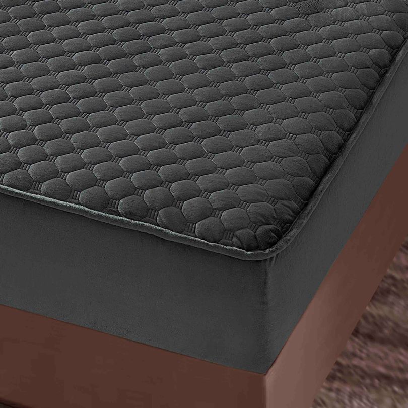 Husa de pat topper catifea – Set complet 3 piese, confort si eleganta pentru patul tau 180X200cm | COD 1532J