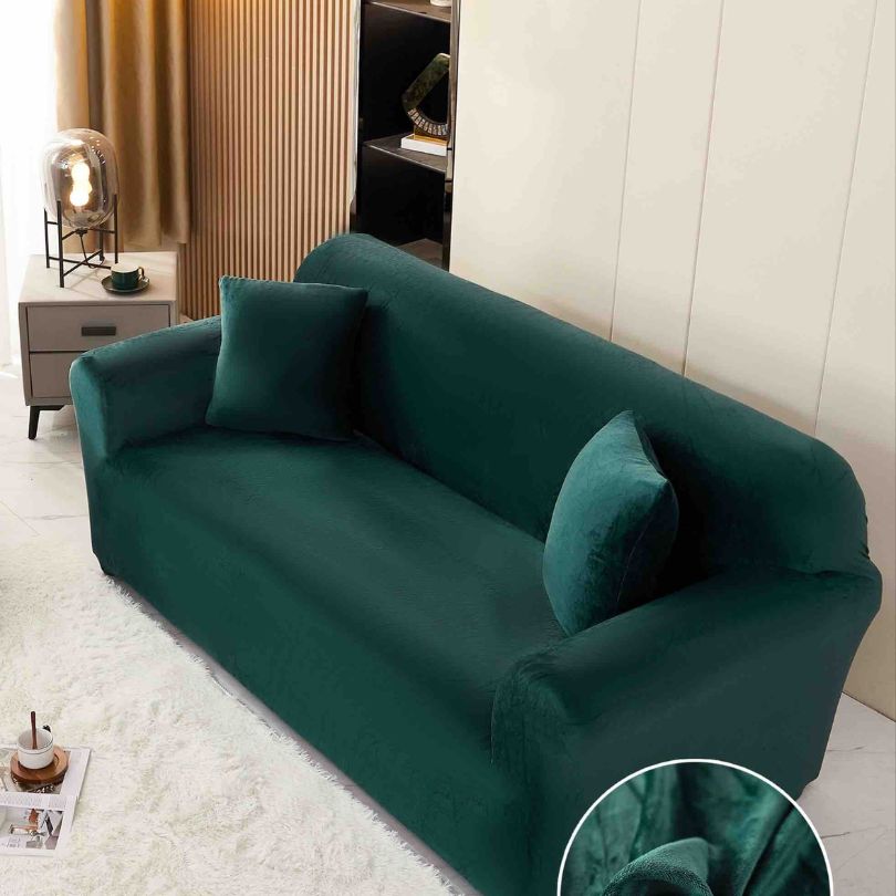 Husa pentru canapea, 2 locuri, protectie practica si design elegant | 2277-J 