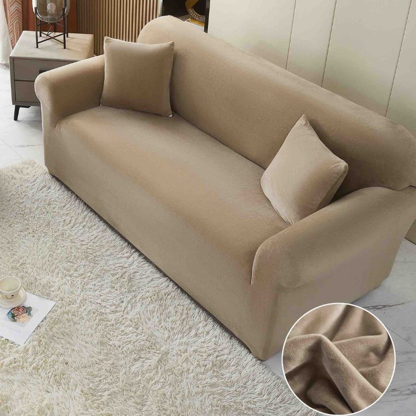 Husa pentru canapea catifea 4 locuri XL, protectie premium si aspect elegant | 2300-J 