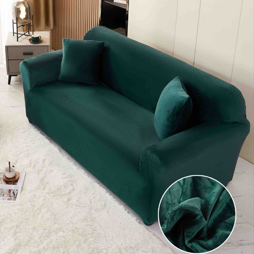 Husa pentru canapea catifea 4 locuri XL, protectie premium si aspect elegant | 2302-J