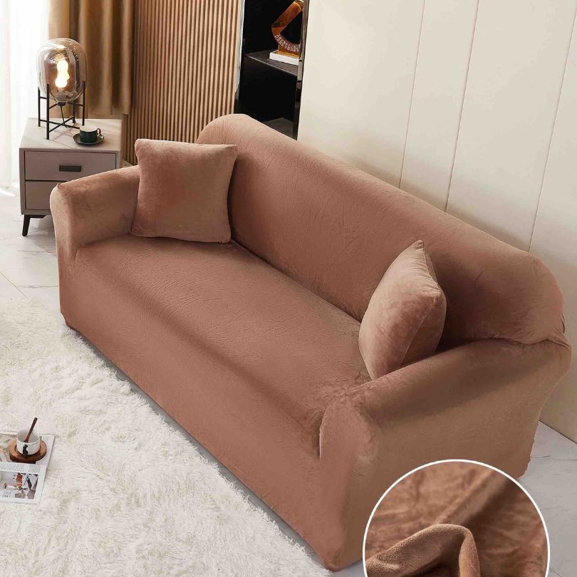 Husa pentru canapea catifea 4 locuri XL, protectie premium si aspect elegant | 2303-J 