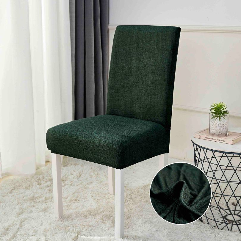 Huse de scaun lycra elastice , 6 piese, aspect elegant și practic | 1765-J 