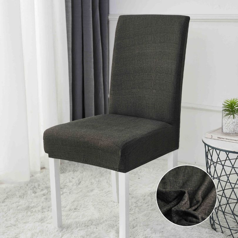 Huse de scaun lycra elastice , 6 piese, aspect elegant și practic | 1766-J 