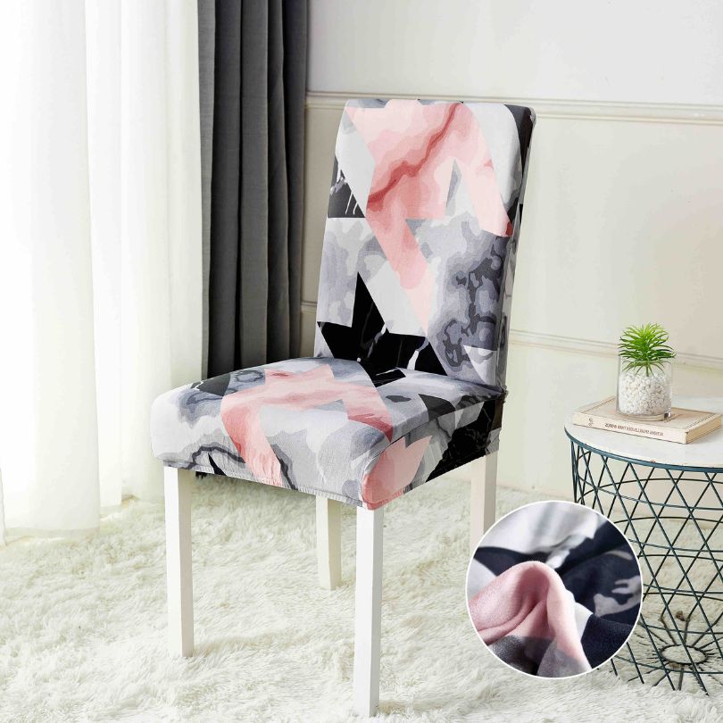 Huse de scaun lycra elastice , 6 piese, aspect elegant și practic | 1768-J 