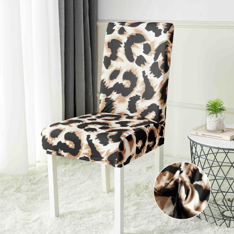 Huse de scaun lycra elastice , 6 piese, aspect elegant și practic | 1772-J 