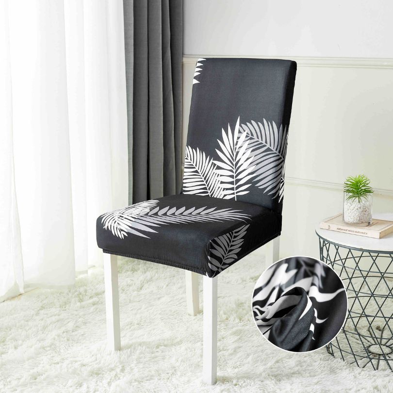 Huse de scaun lycra elastice , 6 piese, aspect elegant și practic | 1773-J 