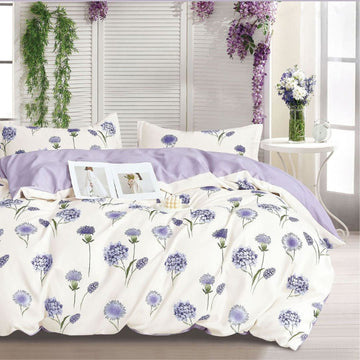 Lenjerie de Pat Bumbac Finet 1 Persoana – 4 Piese. Confort Premium & Design Modern | COD 0684-S