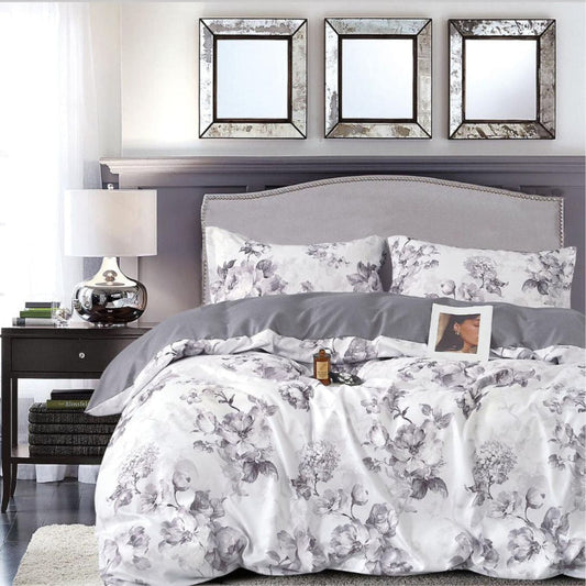 Lenjerie de Pat Bumbac Finet 1 Persoana – 4 Piese. Confort Premium & Design Modern | COD 0689-S